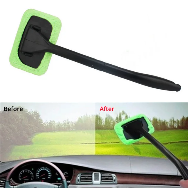 On-board defogging window wiper car home dual-purpose removable dust duster  cleaning car window cleaning brush - AliExpress