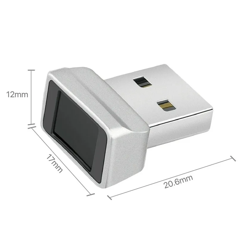 USB Type-C Fingerprint Unlock Reader Module for Windows 7/8/10/11 Hello Fingerprint USB Biometric Scanner Padlock For Laptop PC
