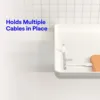 Bedside Storage Tray Data Cables Neatly Home Organizer Display Tray College Dorms Cell Phones Water Cups Storage 4