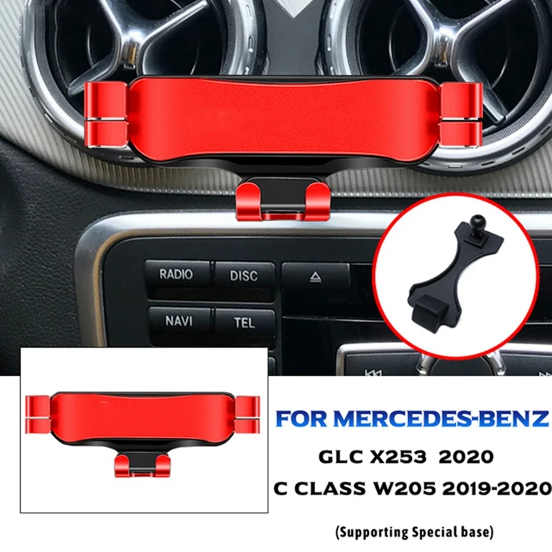 Car Phone Holder Air Outlet Mobile Phone Navigation Holder for Mercedes