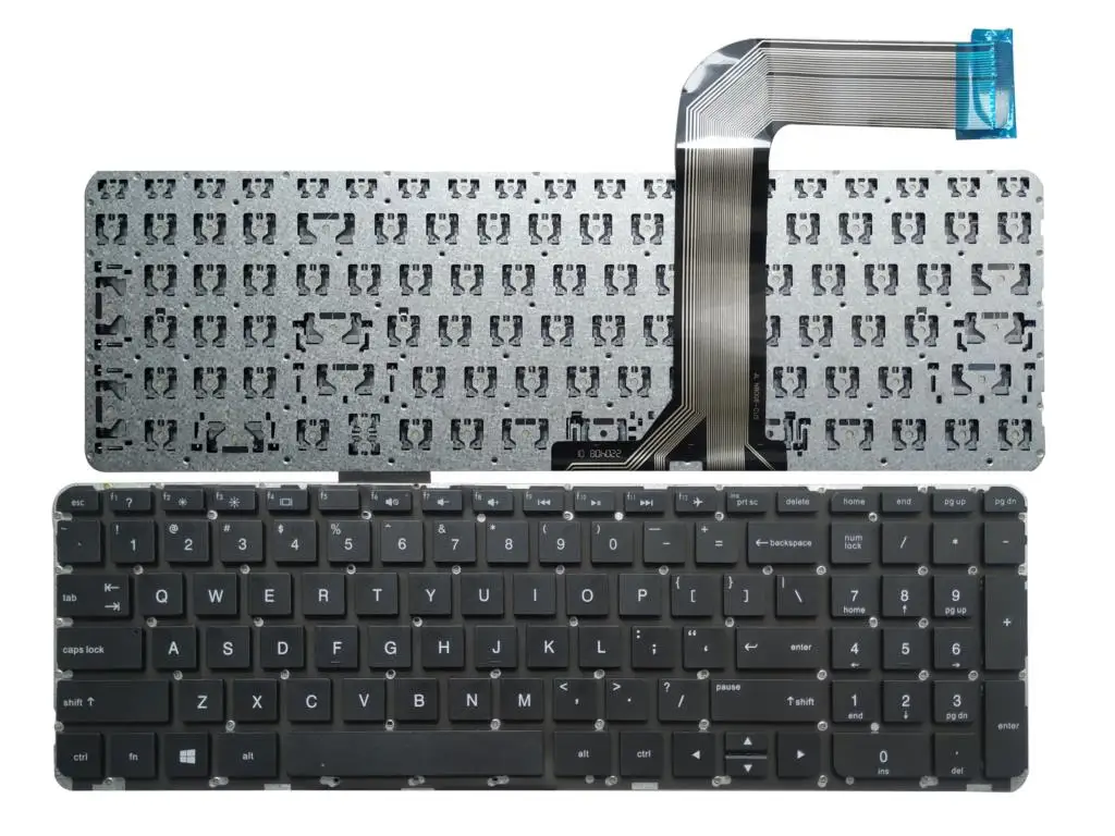 

New US Keyboard For HP 762529-001 765806-001 9Z.N9HSQ.701 V140646BS1 AEY14U00410 2B-08601Q100 English Black