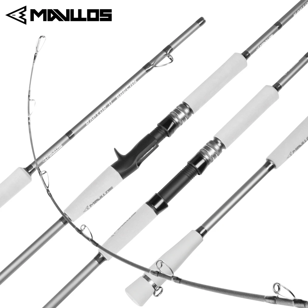 MavllosSeaBassFishingRod80250gTopQualityHighGradeGrayDesign