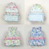 Wholesale Baby Girl Backpack Floral Ruffle Daypack Toddler Children Outdoor Portable Kids Flower Boutique School Bag 1
