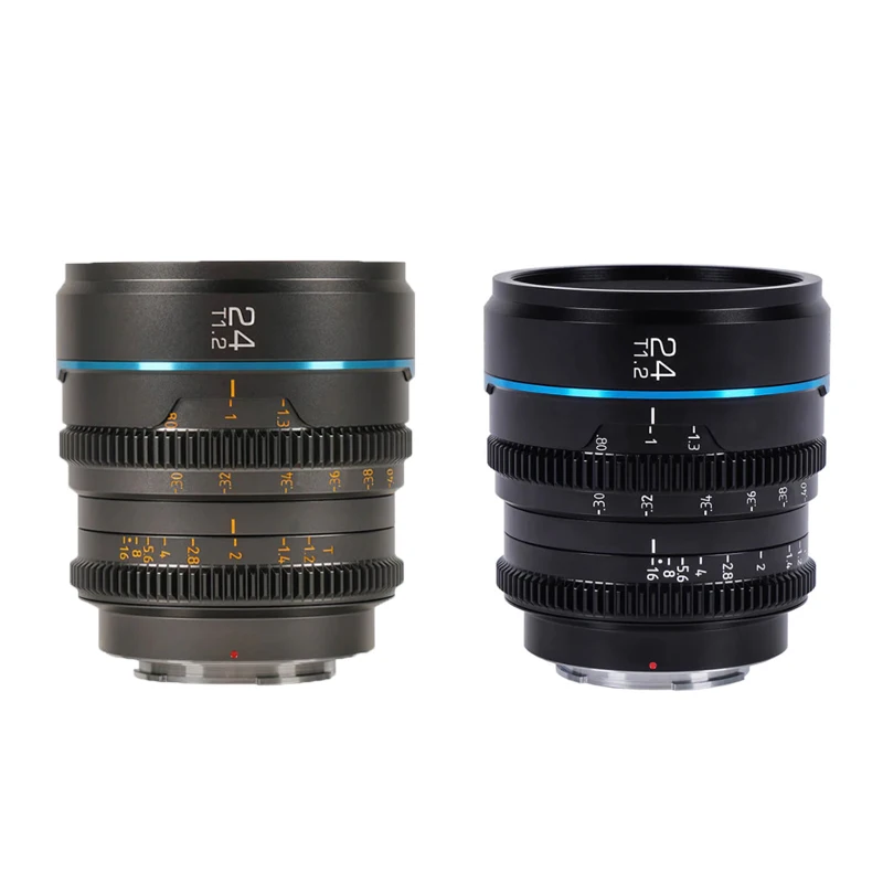 SIRUI Night Walker 24mm 35mm 55mm T1.2 S35 APS-C Cine Lens For