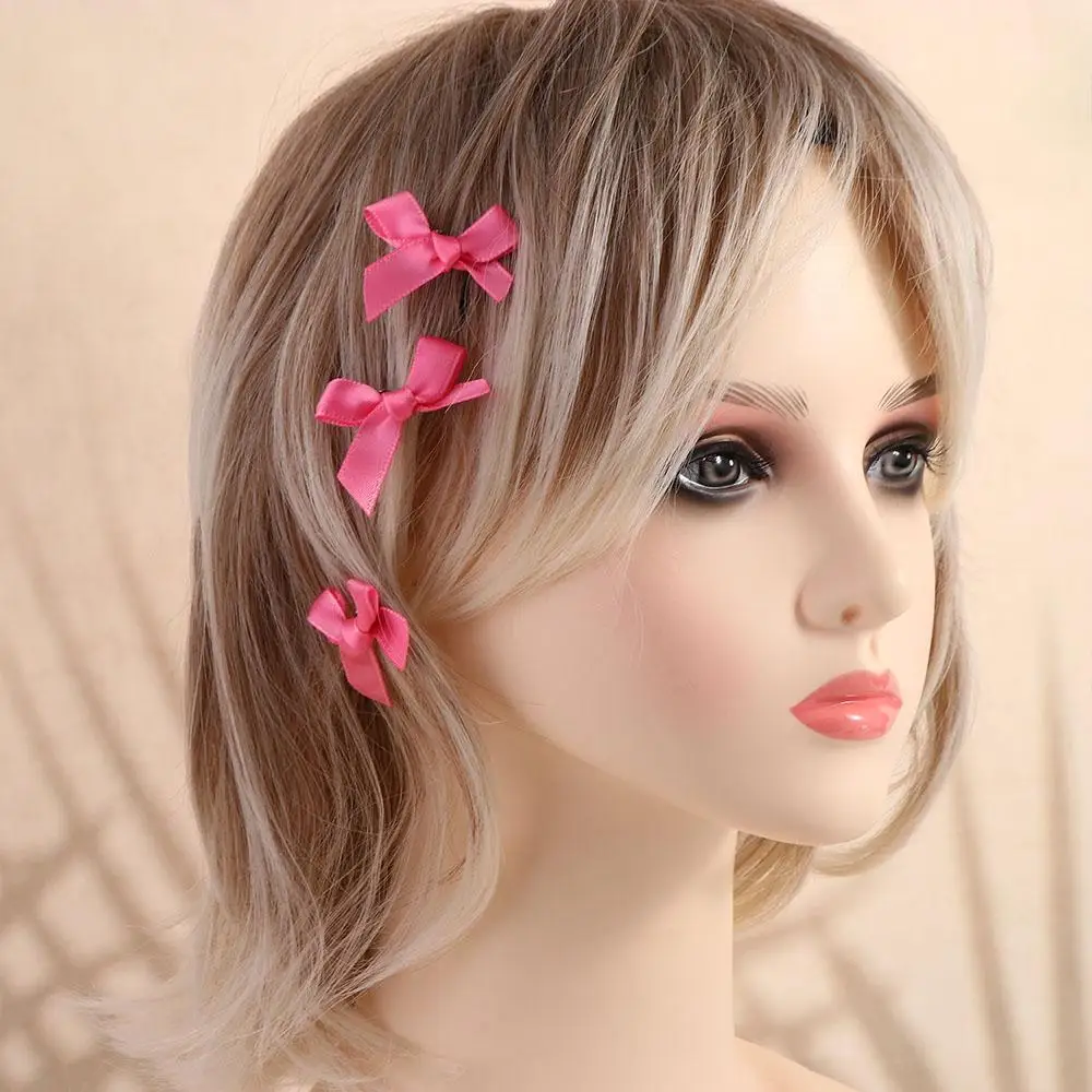 Headwear Cloth Korean Style Balletcore Clips Hair Barrettes Hair Accessories Balletcore Bow Hairpin