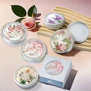 Portable Solid Balm For Women And Men, Refreshing Lasting Fragrance Deodorant, Pocket Size Solid Perfume For Dating, Daily Use 1