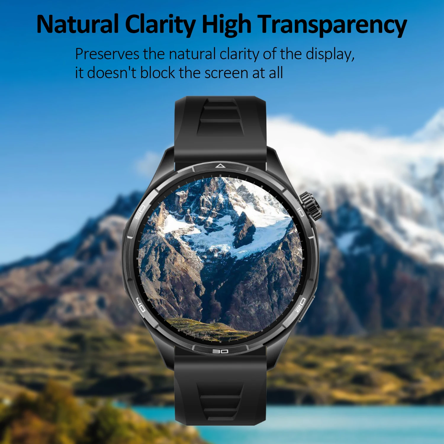 Ultra-HD Scratch Proof Protective Guard for Watch - 3D Curved Screen Soft PMMA Film & Hydrogel Full Coverage