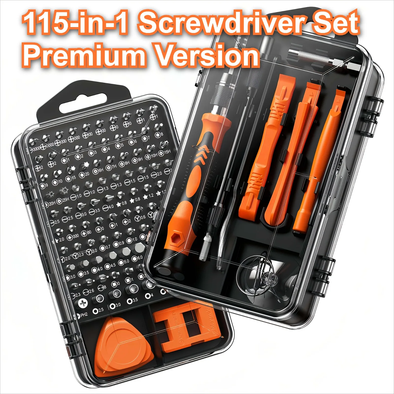 Mini Repair Tool Kit for Computer MacBook Laptop Glasses Precision Screwdriver Set Torx Triwing CRV Steel Tech DIY Repair Set
