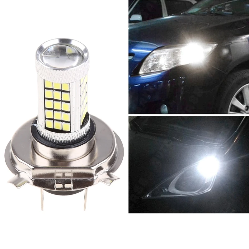 

Universal for DC 12V 2835 66 LED Bulbs Car Headlight Bulbs Auto Fog Lamp 6000