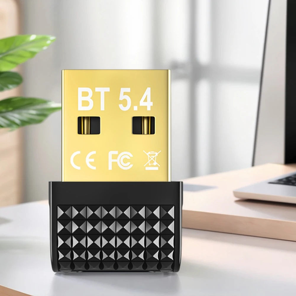 BT 5.4 어댑터 무선 BT 송수신기 플러그 앤 플레이 PC 마우스 키보드 헤드폰 스피커용