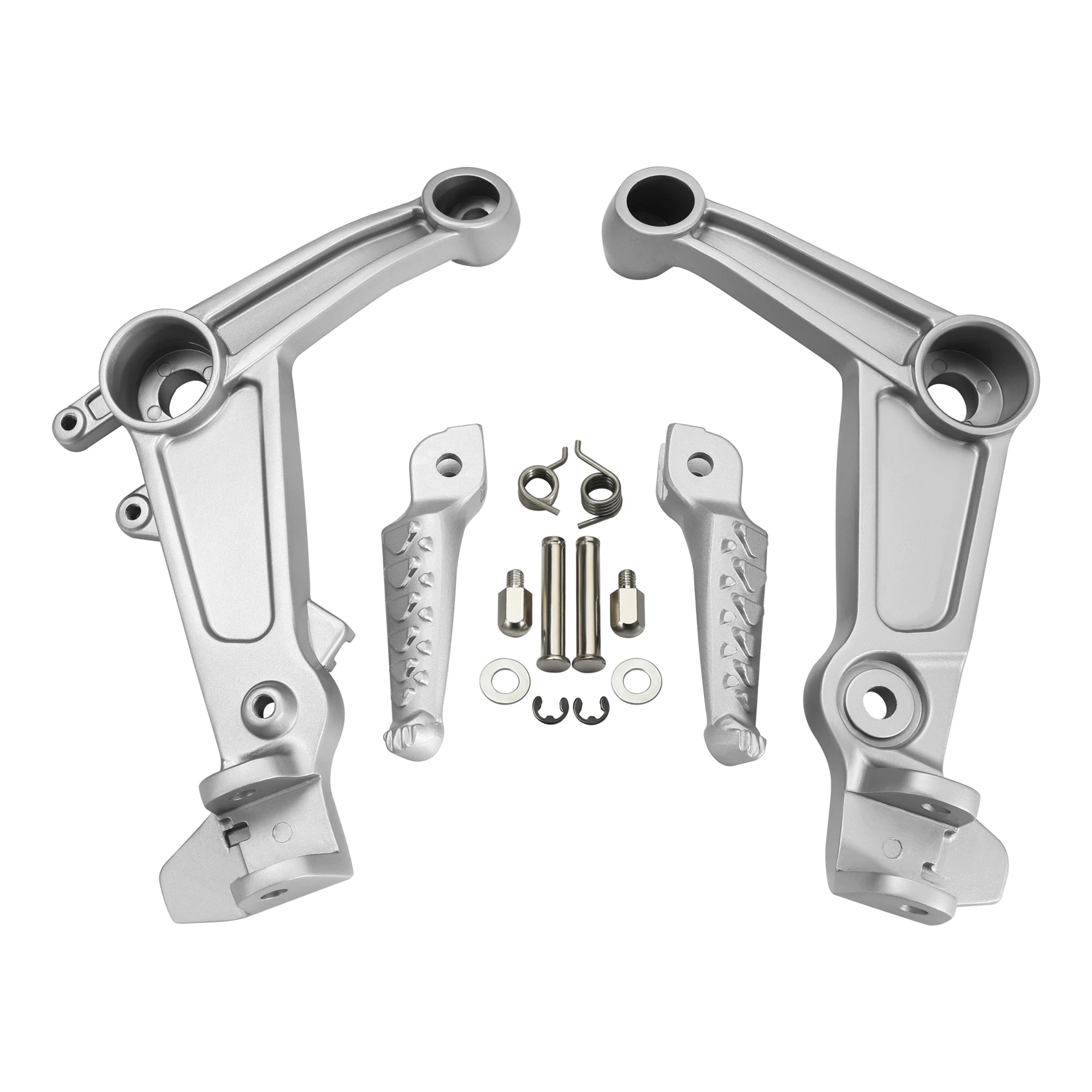 

Front Rider Driver Foot Pegs Mount Bracket Set For Aprilia RS660 2021-2023 Motorcycle