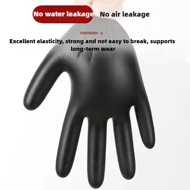 Kitchen Gloves Disposable Nitrile Latex Gloves Black Washing Tableware Housework Car Industry Gardening Pet Care Cooking Tools disposable gloves disposable nitrile gloves