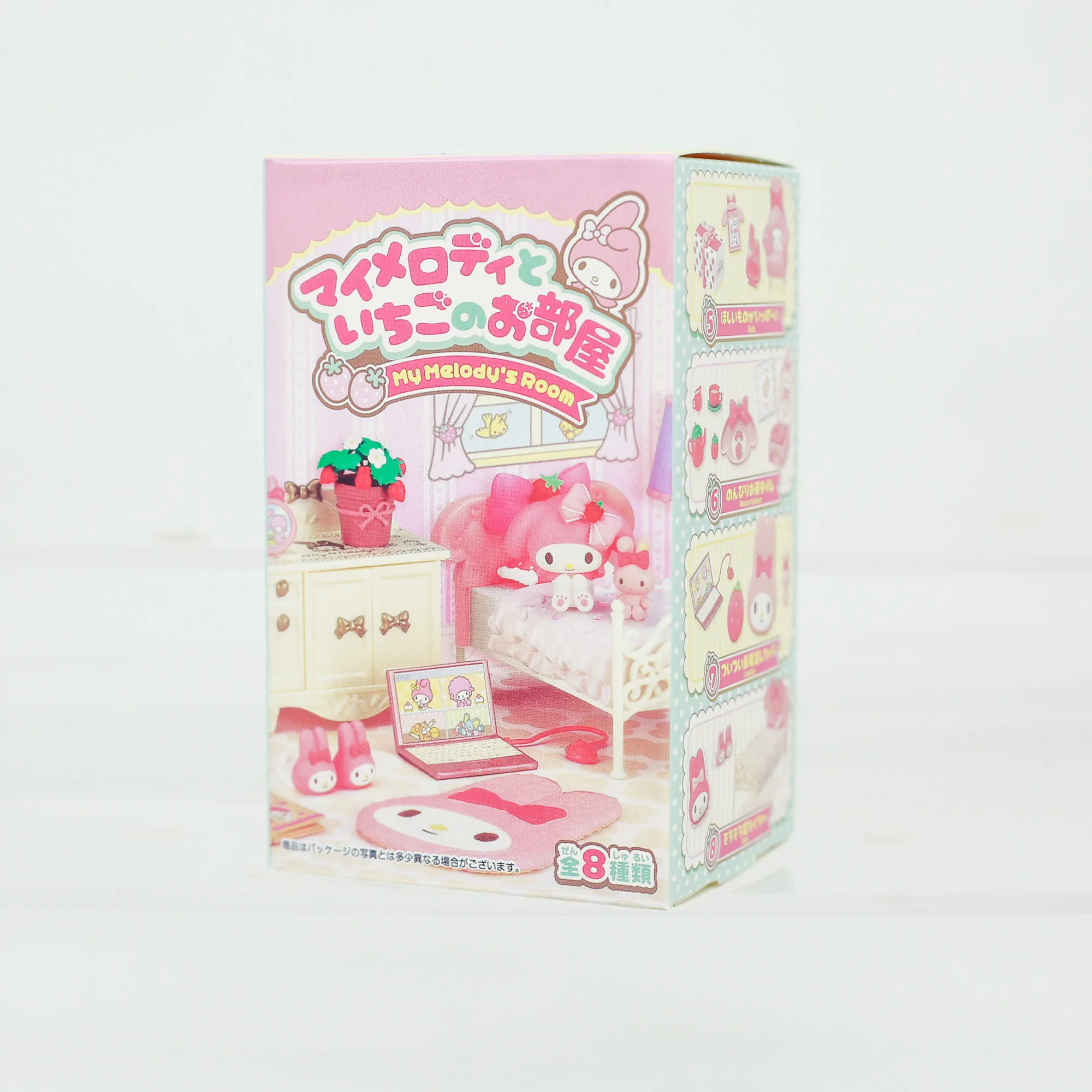 Re-ment Sanrio My Melody Erdbeere Zimmer Möbel Blind Box Spielzeug Desktop Ornament Anime Peripherie Geschenke – Detail 12