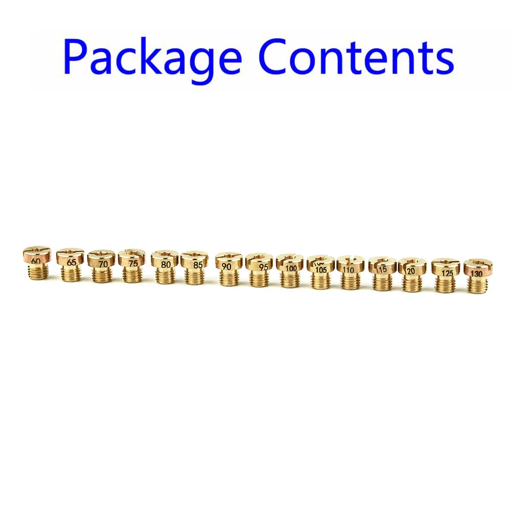 

High Quality Nozzle Kits Parts GURTNER PAA VHS-MIKUNI VM16-20 VHSA M6 Jets VHSC VHST Main Jet PHBG PHBH 15pcs/Set