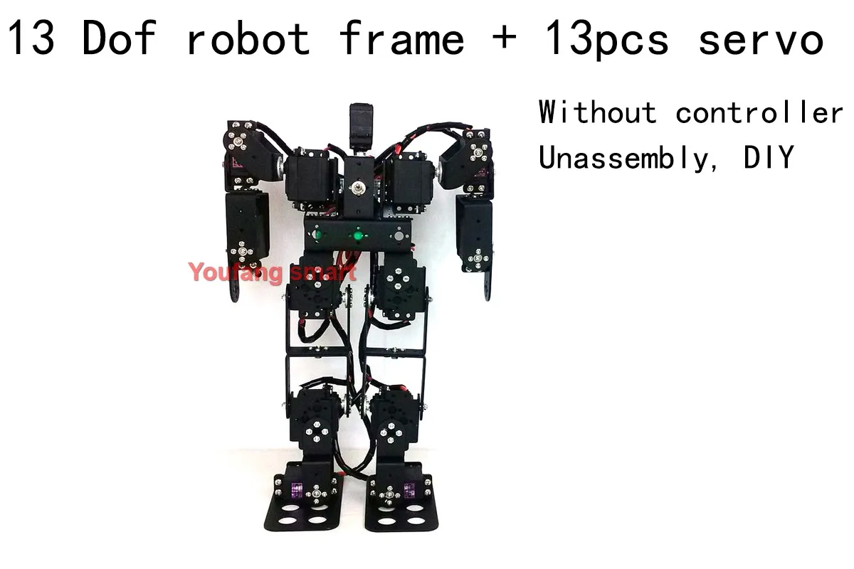 DOF Robotic Walking Programação Robot, Kit DIY, Robótico humanóide, Educacional, 9 KG, 13 KG, 15/19 DOF, ESP32, Ardunio