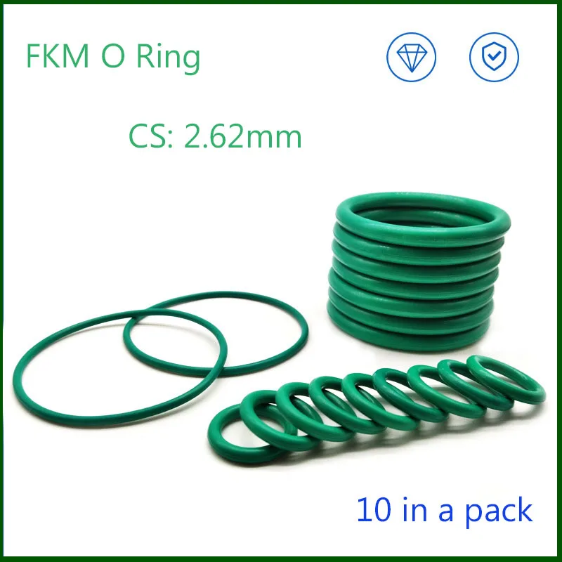MECCANIXITY FKM O-Rings – 6.5mm OD, 2.5mm ID, 2mm Width, 75A Hardness, Fluorine Rubber Seals, Pack Of 50 - View #3
