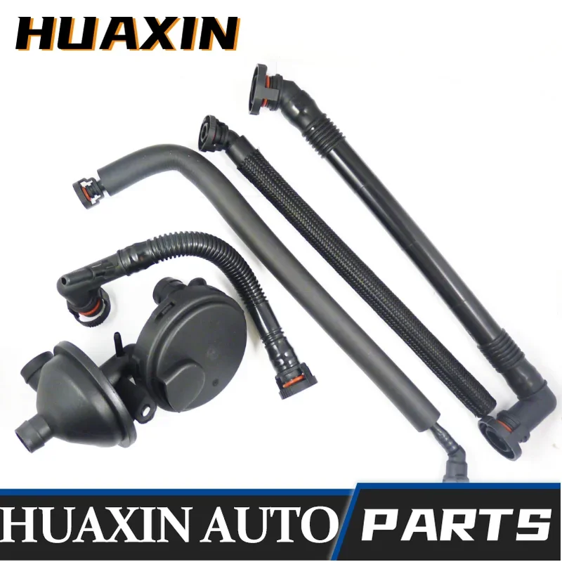 

11617501566 Auto Parts Crankcase Ventilation Valve and Oil Separator Hose Kit for BMW E46 325i 330i 325Xi 525i 530i X3 2001-2005