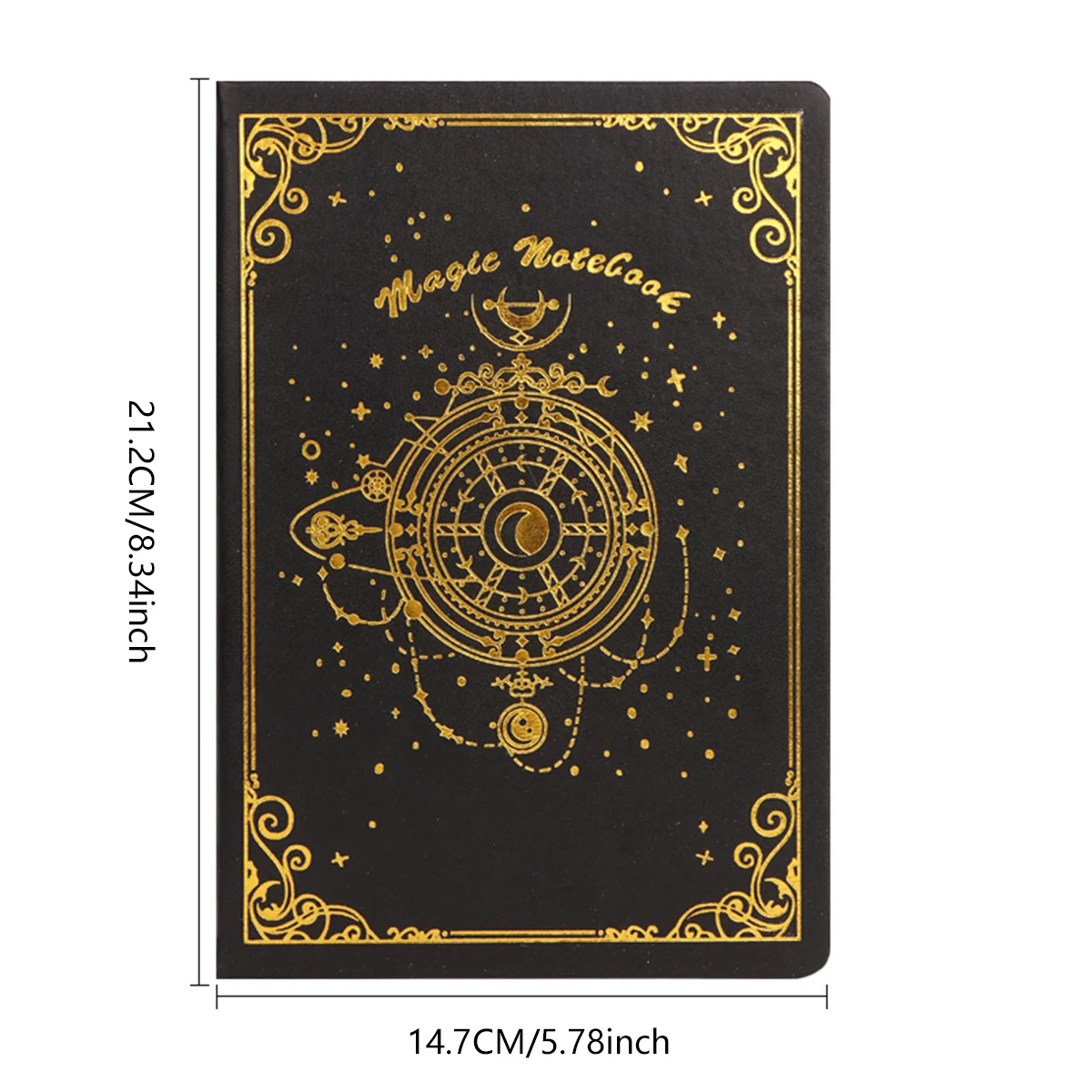 Blank Inner Page PU Magic Notebook