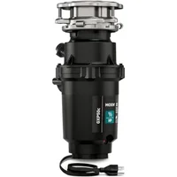 Moen GXP33C Lite Series PRO 1/3 HP Compact Continuous Feed Garbage Disposal for Kitchen Sink, Power Cord Included 1