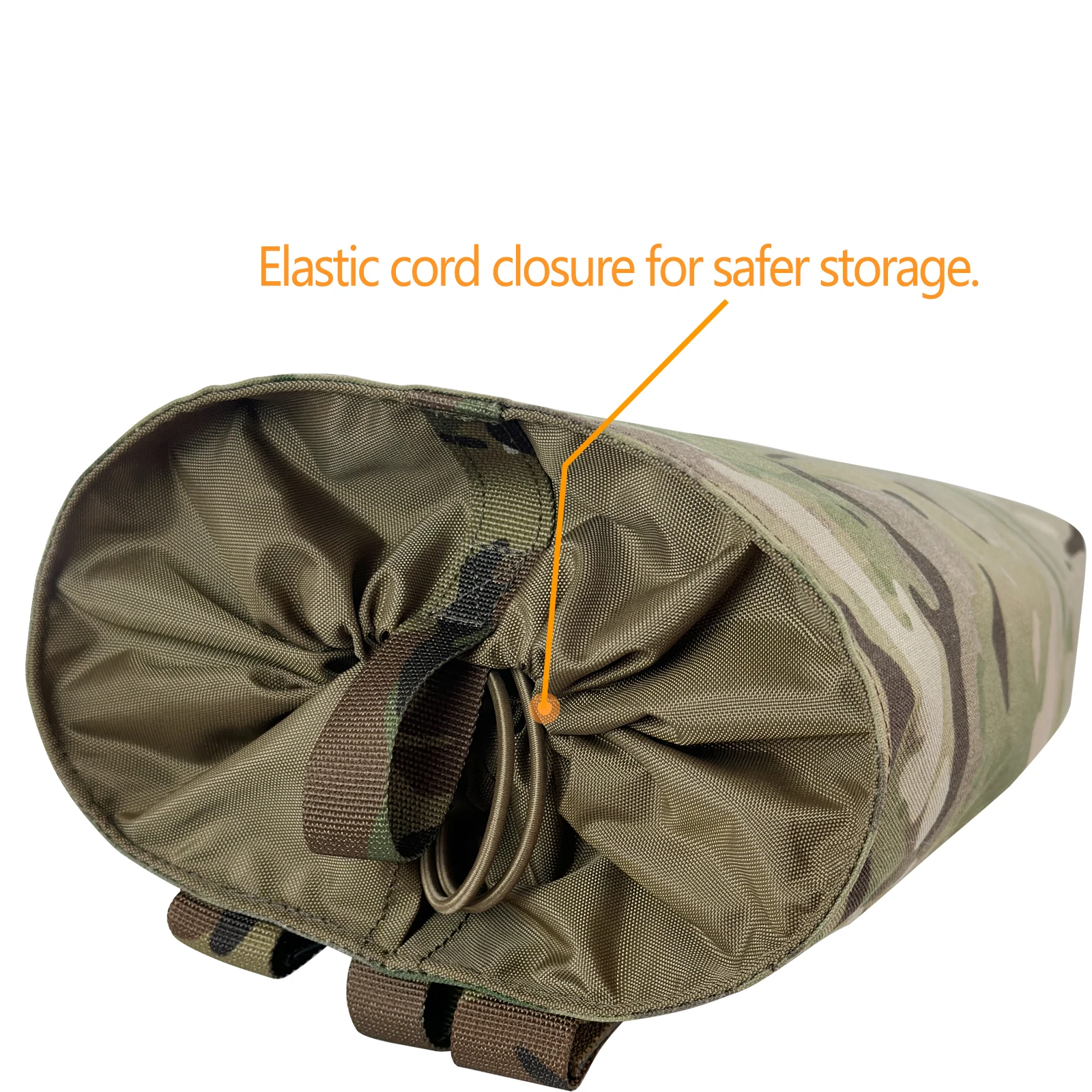 UNINOTAC 500D Nylon Outdoor-Tasche, faltbar, für Airsoft, Jagd, Recycling, Molle-Gurtband, zusätzliche Aufbewahrung für Outdoor-Tasche – Detail 10