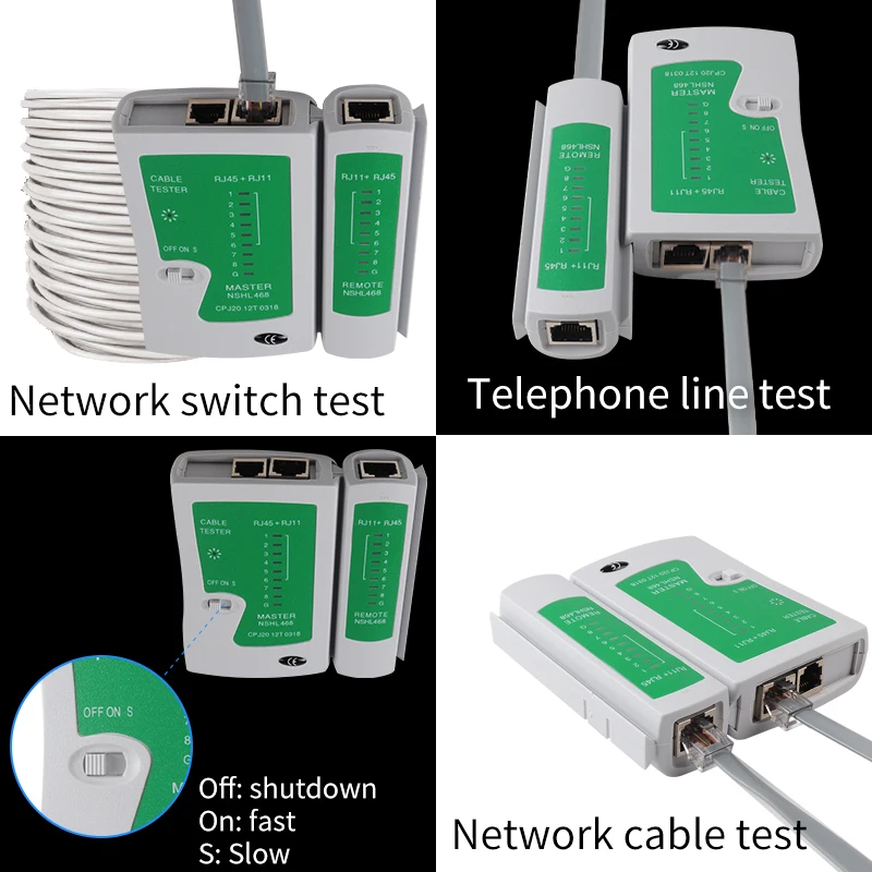 UTP Cable Tester Network Cable Tester cable pliers network crimping pliers Internet lan cable tester rj45 network cable tester