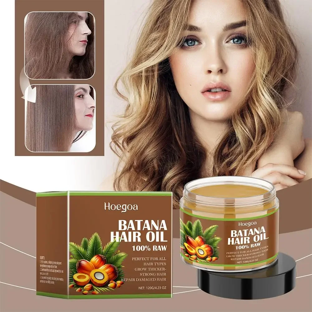 Anti-loss Hair Oil Organic Batana Oil Natural Treatment Scaple strengthen Hair Roots Fluffy Moisturizing Care Serum Hair growth oil Hair oil
