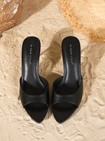 Sandales pour femmes, mode été, élégantes, talons hauts, banquet en plein air, talons ouverts, cadeau de la Saint-Valentin pour les filles, chaussures pour femmes 3
