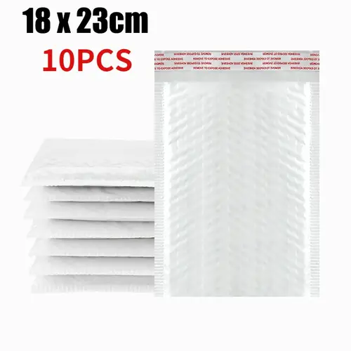 10-50Pcs Bubble Envelopes White Foam Shipping Bags Poly Bubble Mailers Pad Self Seal Packing Bags 11cm 15cm 23cm Wholesale - Image 7