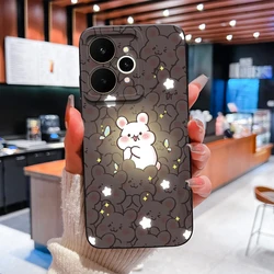 Chubby Cartoon Pattern Soft Silicone Phone Case - High - Quality Back Cover in Vibrant Design for Realme 15 Pro (TYB581)