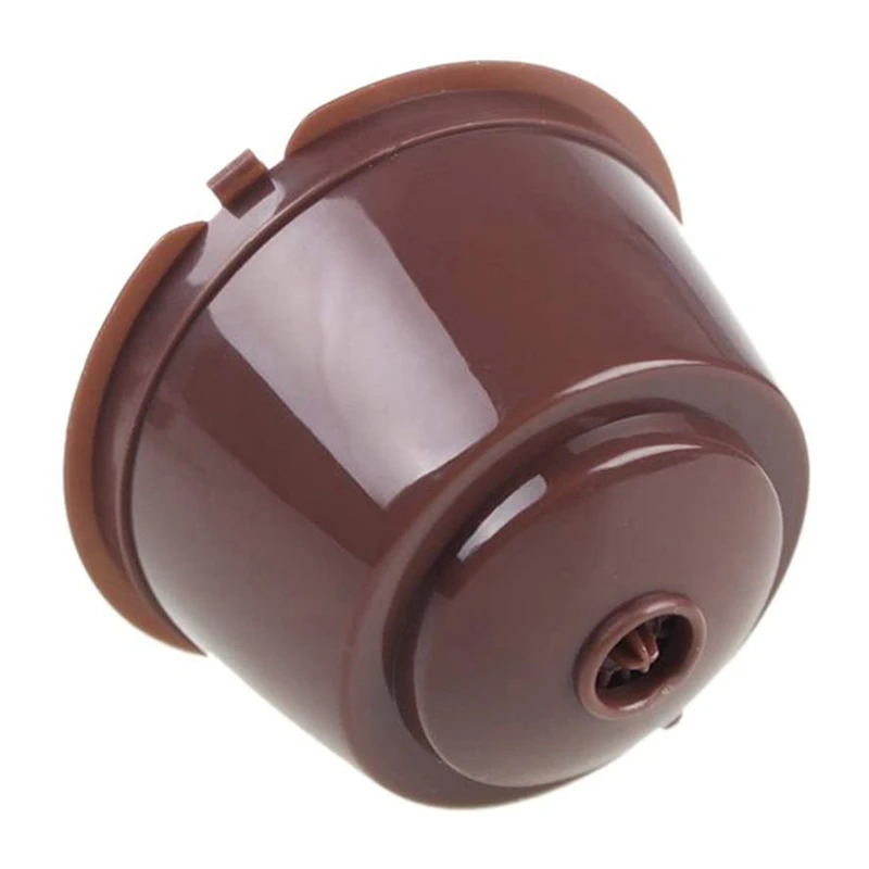 5 Pcs Coffee Capsules Refillable Coffee Capsules Pods with Spoon Reusable Universal Filter for Dolce Gusto