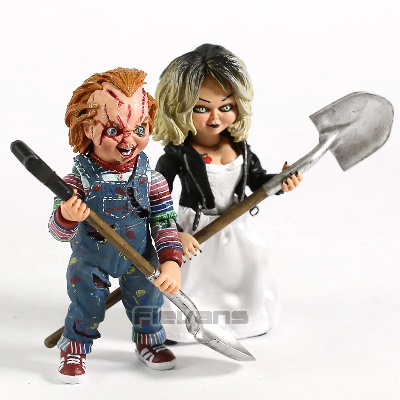 [レア]NECA製 CHUCKY & TIFFANYフィギュア Amazon.com: Bride of Chucky - Chucky and Tiffany 2-pack - 8