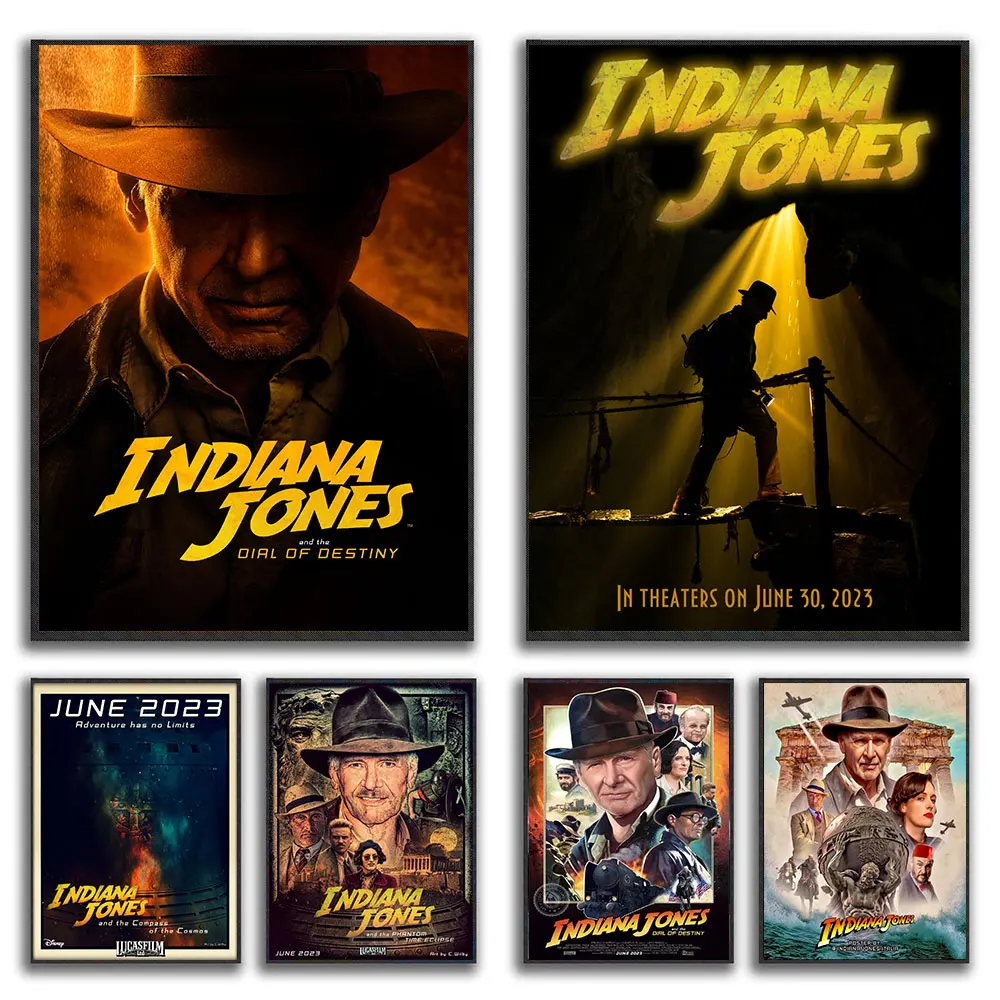 Indiana Jones 5  Conheça personagens do filme em novos pôsteres