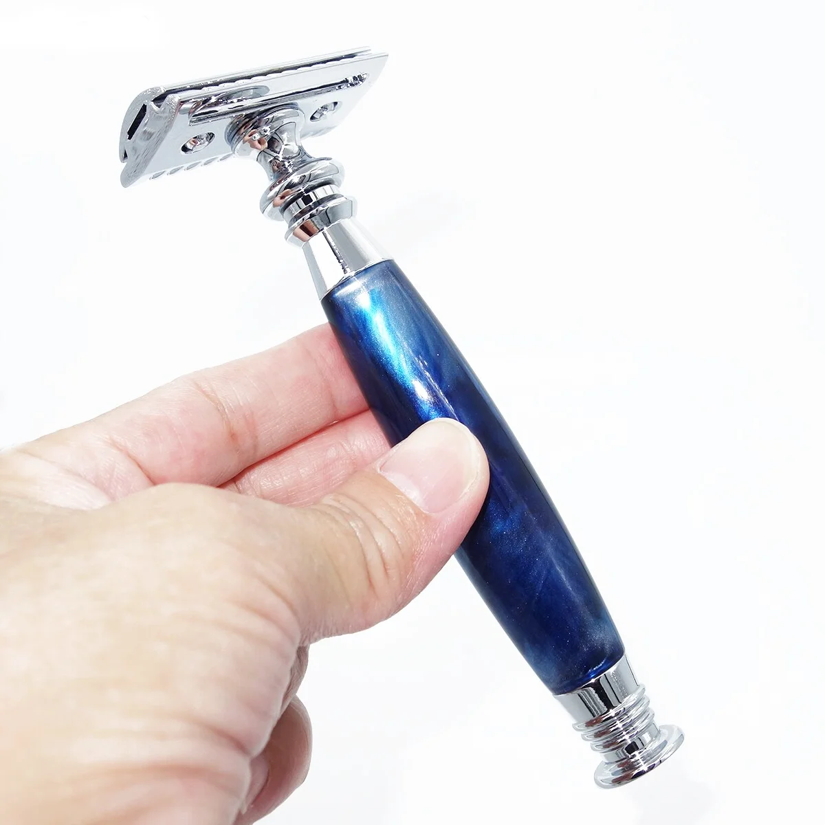

Magyfosia Classic Safety Razor Double Edge Mens Hair Removal Manual Shaver with 10 Original Blades Birthday Gift for Him