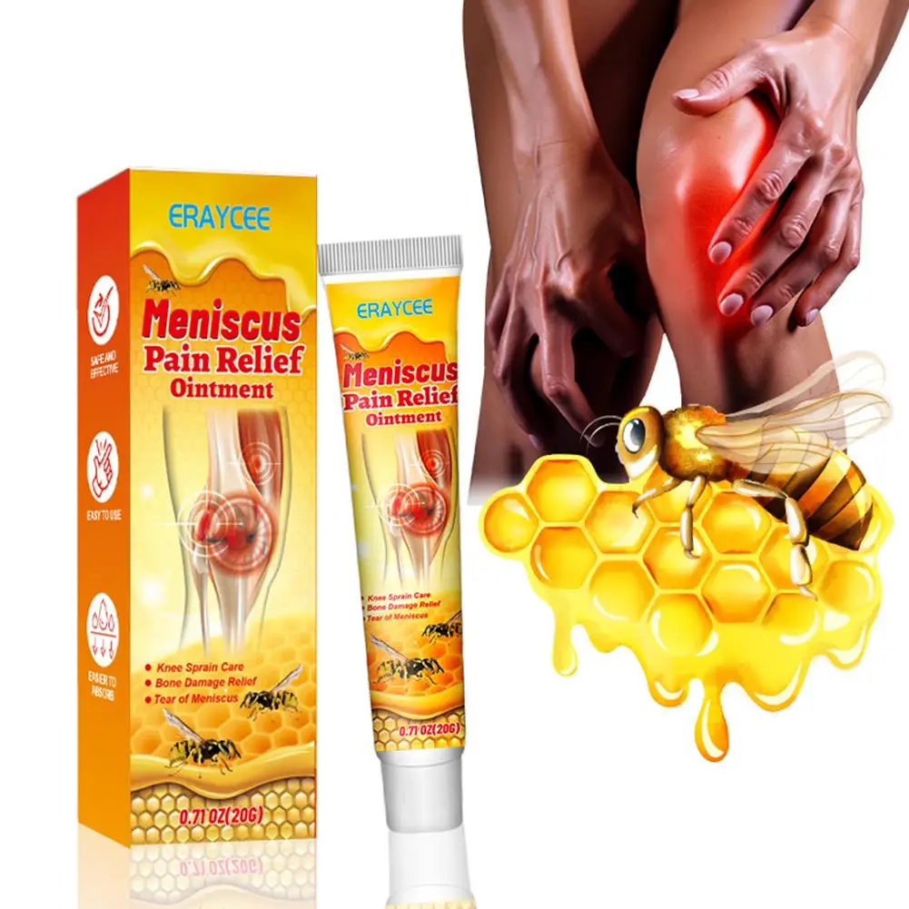 Pain Ointment Gel 5Pcs Bee Pain Relief for Arthritis Joint Knee Neck Lumbar Sciatica