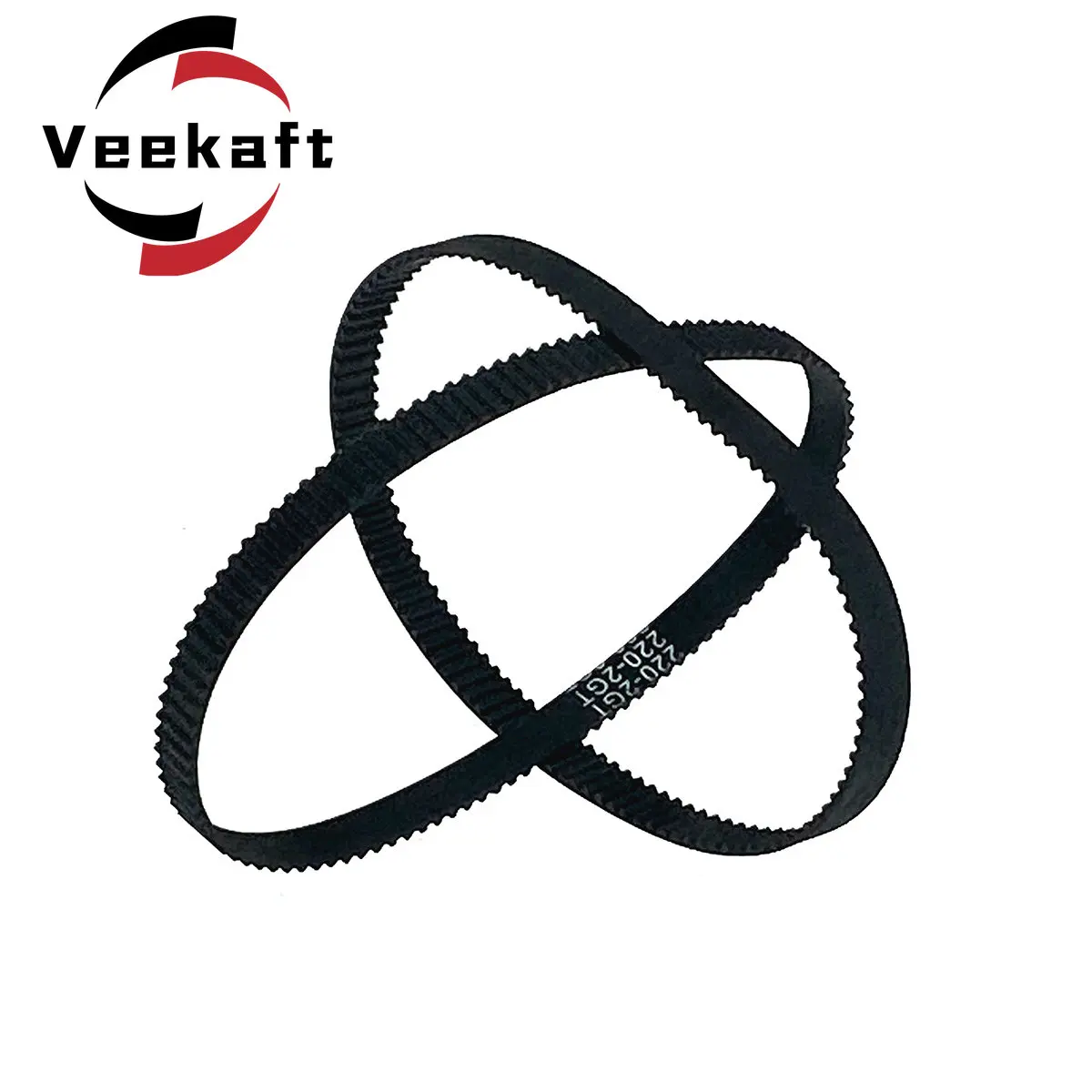 Rubber Timing Belt 3D Printer Parts GT2 6mm Closed Loop 162-190mm 2GT 1pcs rubber belt,transmission drive belt,synchronous belt