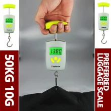 

50kg Portable Hanging Scale Digital Electronic Heavy Duty Hanging Scales Pocket Scale Weighing Tool For Fishing Luggage Travel