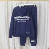 THEGIVINGMOVEMENT Loose Hoodies 2 Piece Set Casual Fashion Long Sleeve Sweatshirt Pants Suits for Men and Women 6