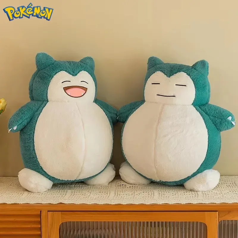 30/45/60CM Big Size Pokémon Cute Snorlax Plush Toy Cartoon Anime Plushies Peluche Home Decor Sleeping Pillow Children Toy Gift view 3