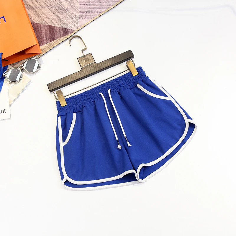 Plus Size 5XL Women's Shorts New Summer Running Loose Ladies Sweatshorts Wide Leg Female Elastic Waist Pantsalone boardshorts