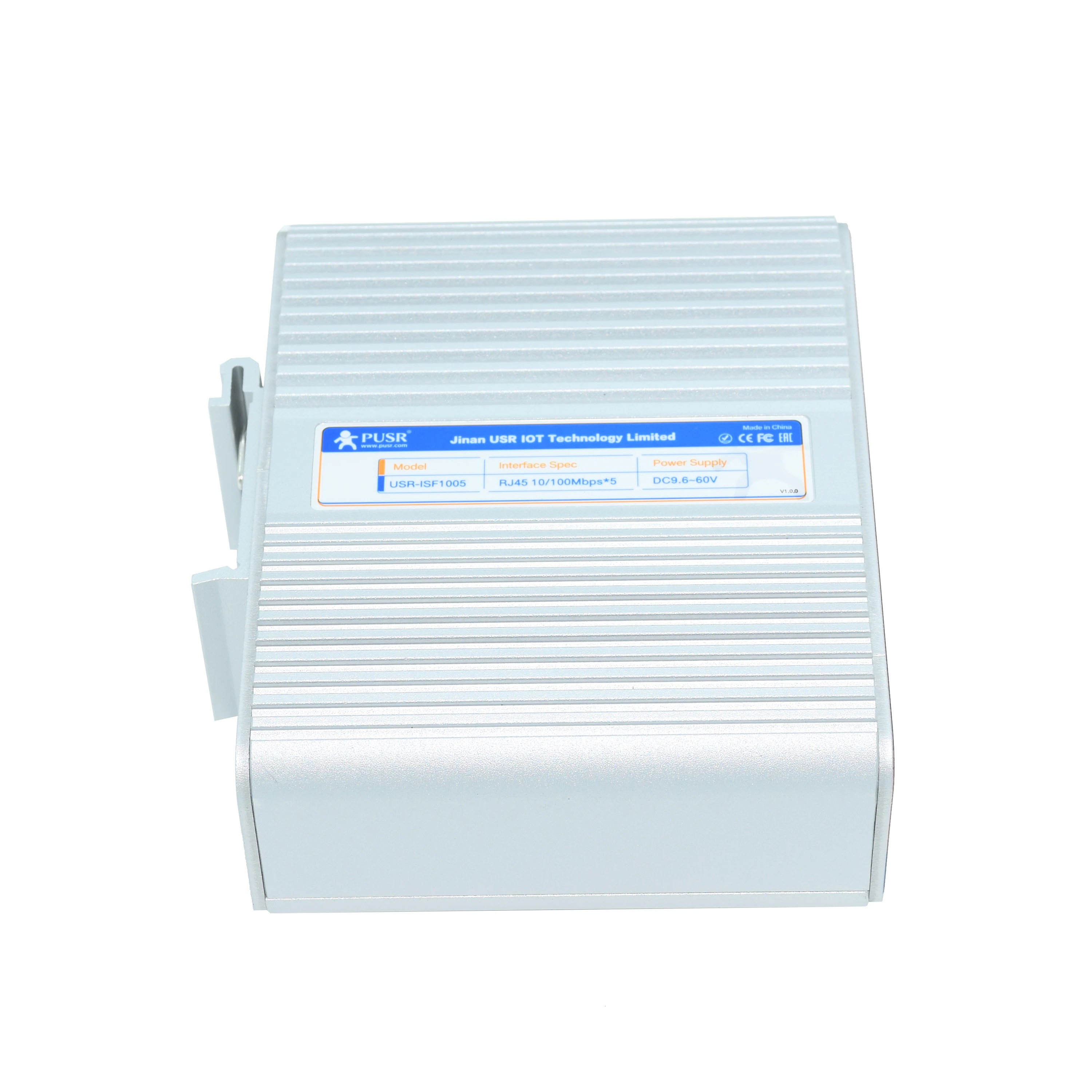 산업용 10M 100M 이더넷 스위치 IP40 보호 USR-ISF1005 USR-ISF1008