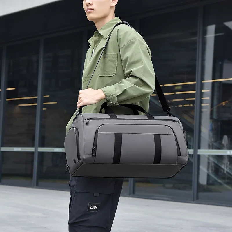 Travel Duffel Bag Outdoor Camping Hiking Swimming Bags with Shoes Pack Sports Gym Fitness Yoga Wet Dry Handbag Luggage Satchel travel bags duffel bag