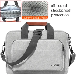 Borsa a tracolla elegante per laptop da uomo