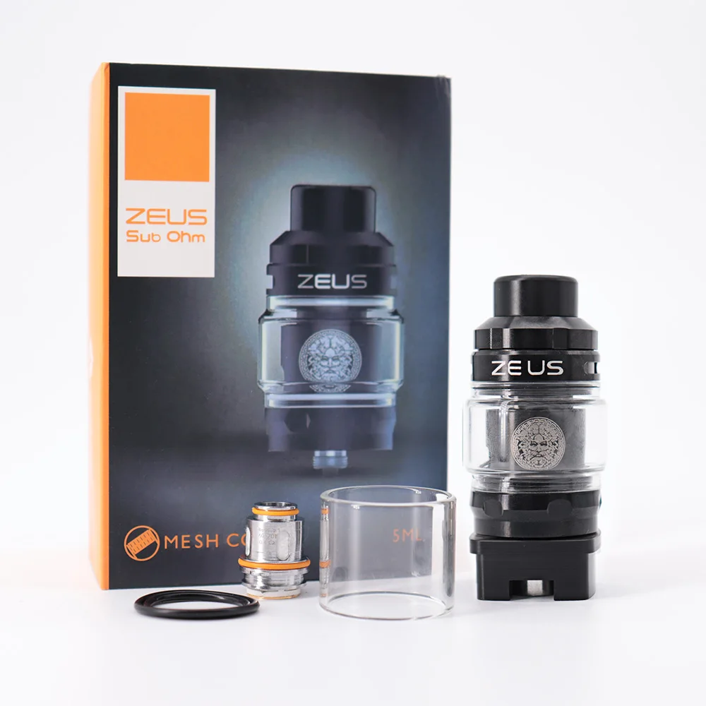 ZeusSubOhmRTA35ml5mlECigaretteAtomizerTank810DripTipwith