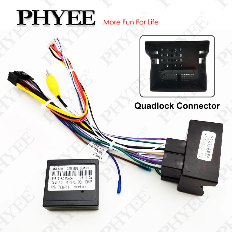 thumbnail image 2 of Harness Adapter CAN Bus Decoder 16 Pin To 24Pin Connector 2 of 11