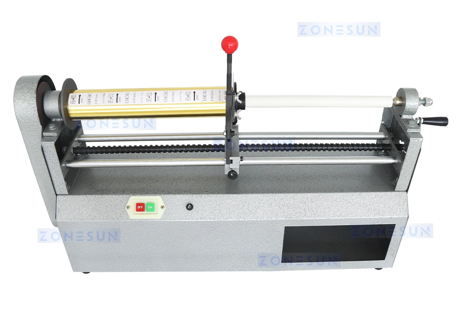 ZS-FC1 Foil Roll Cutting Machine Side View