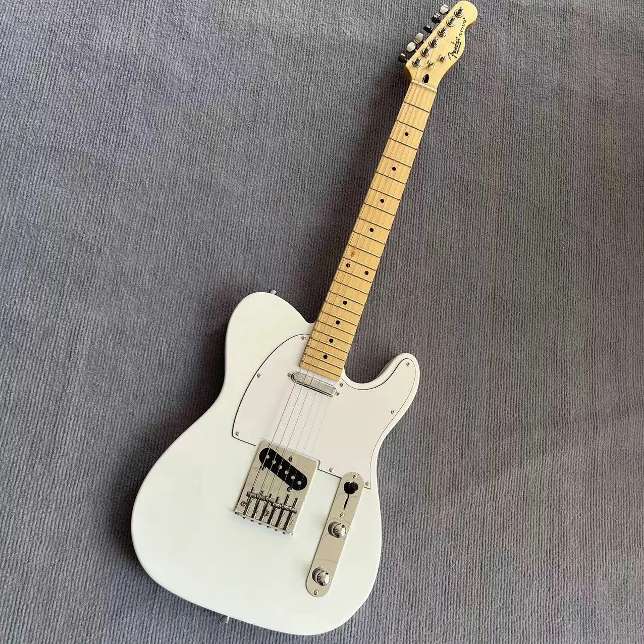 Hot Tele electric guitar high quality basswood Body maple neck custom 6 string Guitars telecast