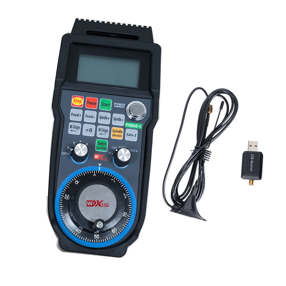 Programmable wireless remote control for Pc based CNC control system PHB04B MPG DLL