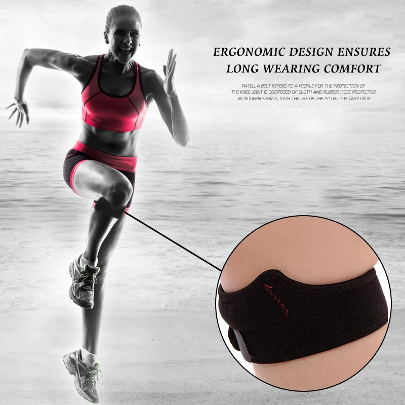Tibia Band Kneepads 무릎 밴드 참신 보호대 W 지원 사이클링 스포츠 러닝 무릎 압축 슬리브 Rodilleras Deportivas