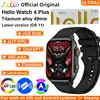 2025New Smartwatch Official Original Hello Watch 4 Plus ULTRA2 49mm AMOLED 4G ROM NFC GPT Compass Bluetooth Call Clock Men Women 1