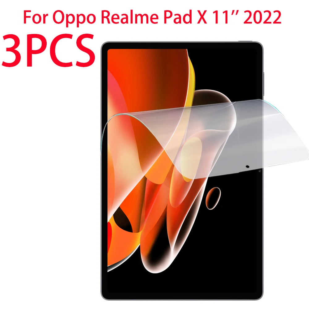 

3 шт., мягкая защитная пленка для экрана для Oppo Realme Pad X 2022 11 дюймов